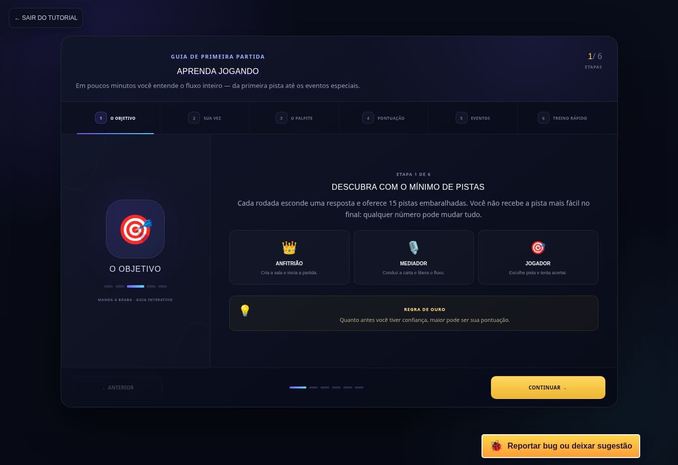 Projeto Manda a Braba desenvolvido pela GMF